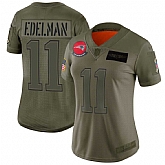 Women Nike Patriots 11 Julian Edelman 2019 Olive Salute To Service Limited Jersey Dyin,baseball caps,new era cap wholesale,wholesale hats